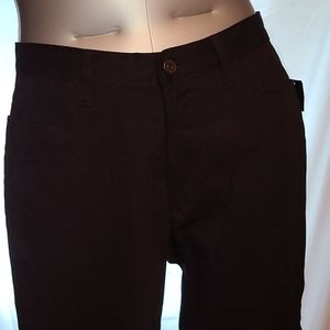 Alfani 34x30 black khakis